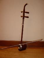 Erhu, le violon à deux cordes emblématique de la musique chinoise.